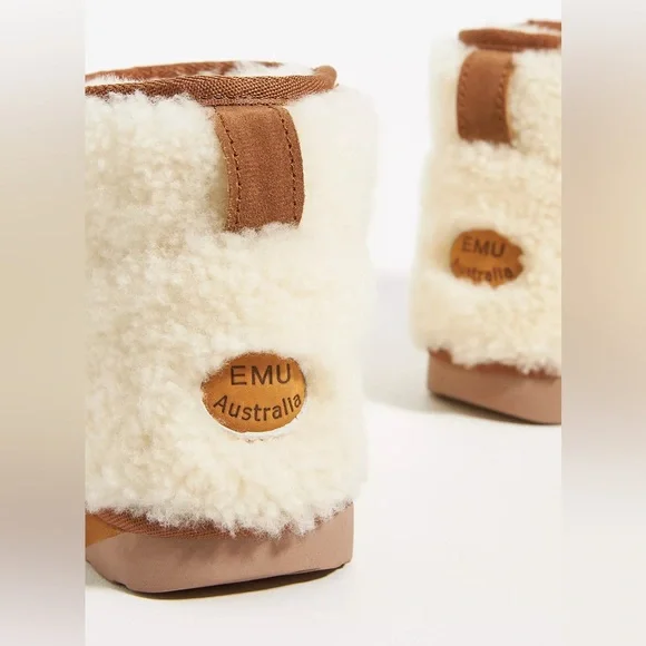 Free People Emu Stinger Micro Teddy Slipper Boots - Picture 3 of 11